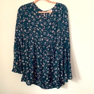 Loft Long-Sleeved Tunic Blouse